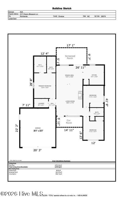 Tiny photo for 517 Cherry Blossom Lane, Richlands, NC 28574 (MLS # 100550262)
