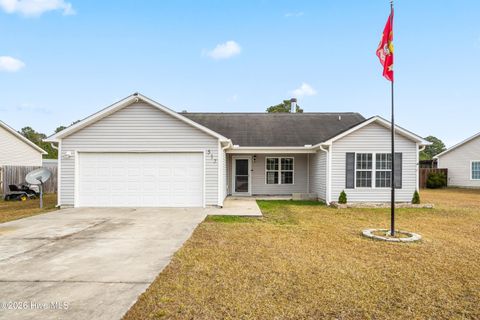 Photo of 517 Cherry Blossom Lane, Richlands, NC 28574 (MLS # 100550262)