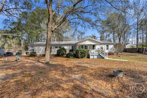 Mobile Home For Sale - 124 Edgewater Drive<br/> Effingham County, Bloomingdale, GA 31302