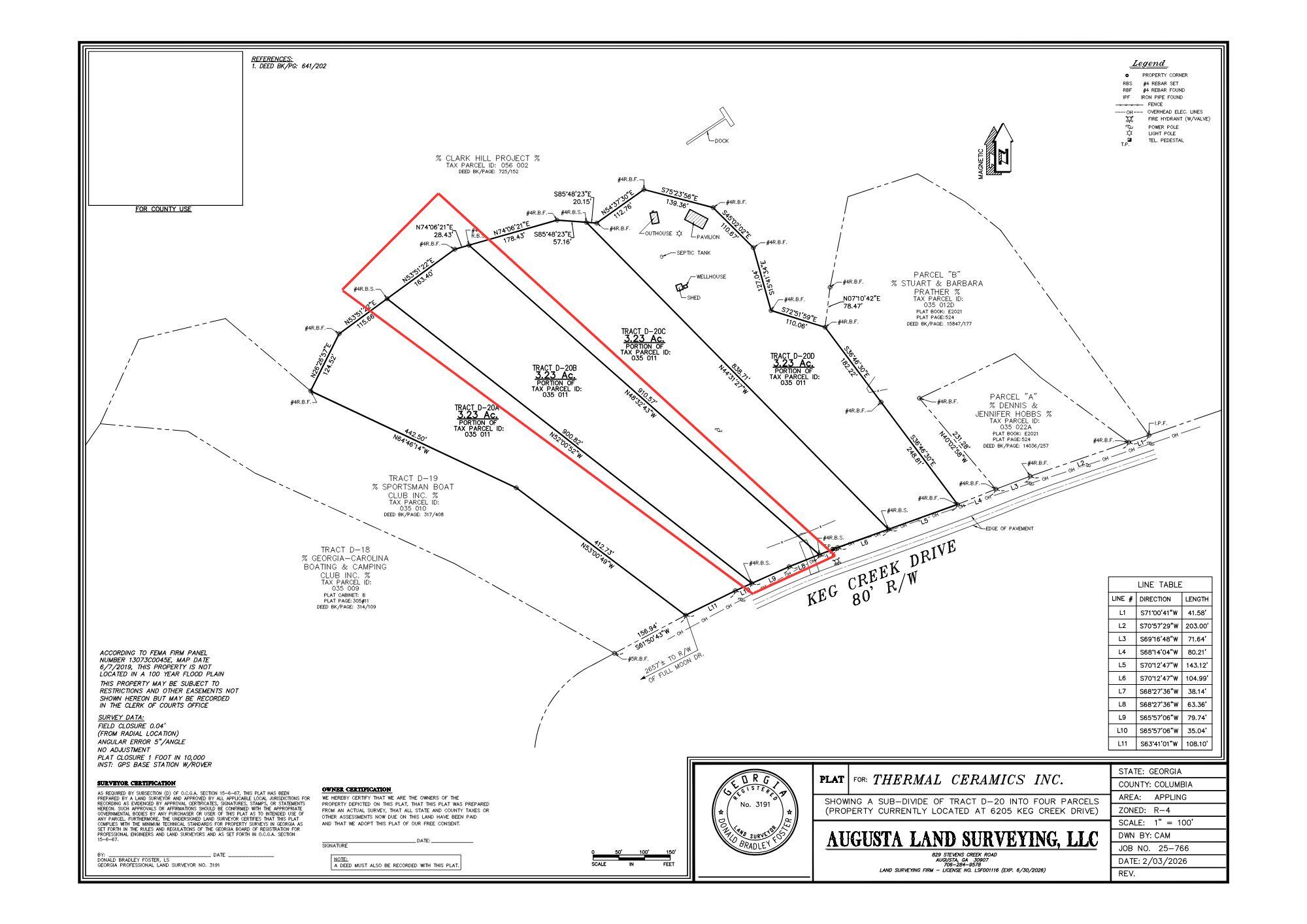6205 Keg Creek Drive Lot 2