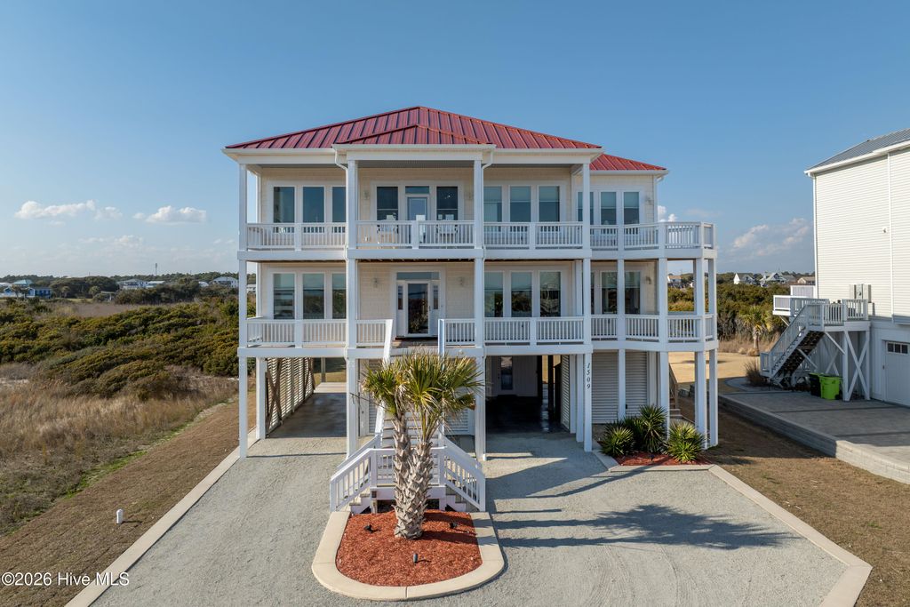 Photo of 1509 New River Inlet Road, North Topsail Beach, NC 28460 (MLS # 100559863)