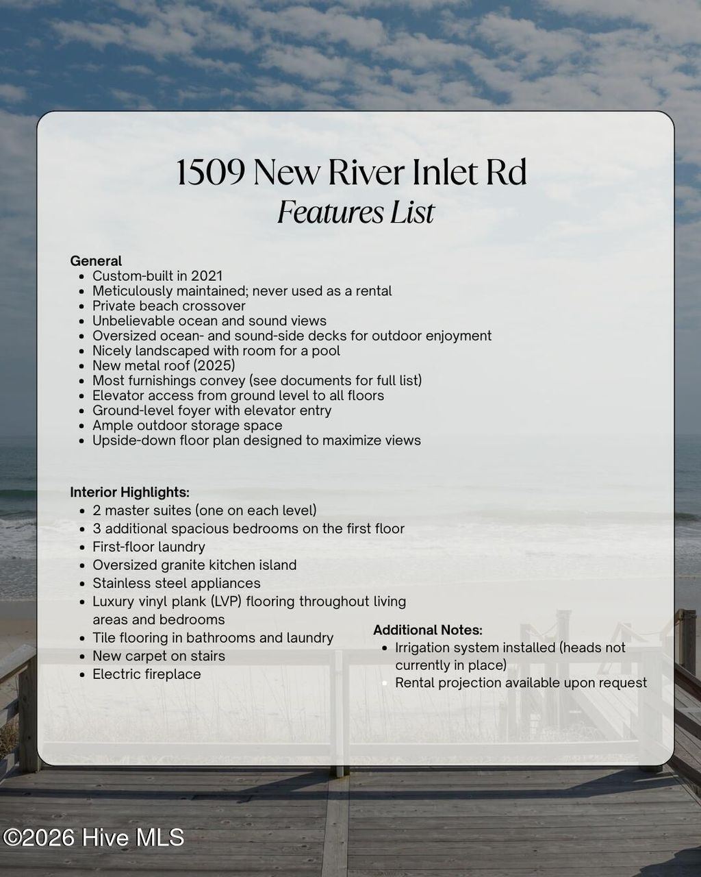 Photo of 1509 New River Inlet Road, North Topsail Beach, NC 28460 (MLS # 100559863)