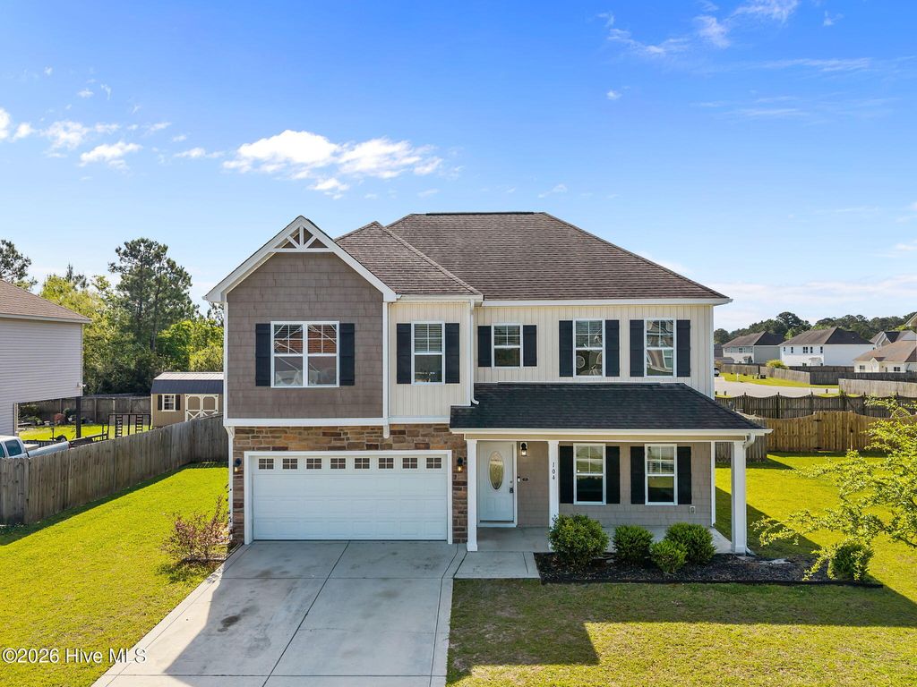 Photo of 104 Stonewater Lane, Jacksonville, NC 28546 (MLS # 100568033)