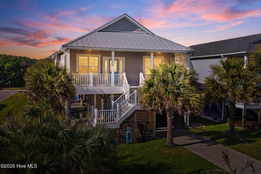 Photo of 3702 E Dolphin Drive, Oak Island, NC 28465 (MLS # 100570280)