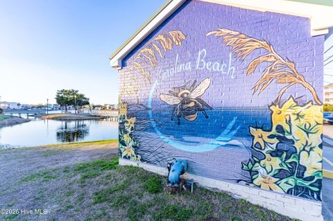Tiny photo for 410 Greenville Avenue #Unit A, Carolina Beach, NC 28428 (MLS # 100565799)