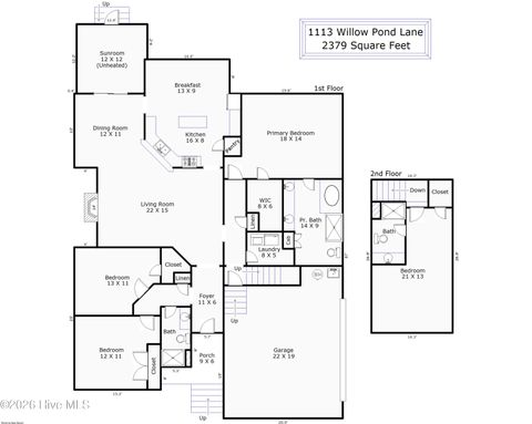 Tiny photo for 1113 Willow Pond Lane, Leland, NC 28451 (MLS # 100568742)