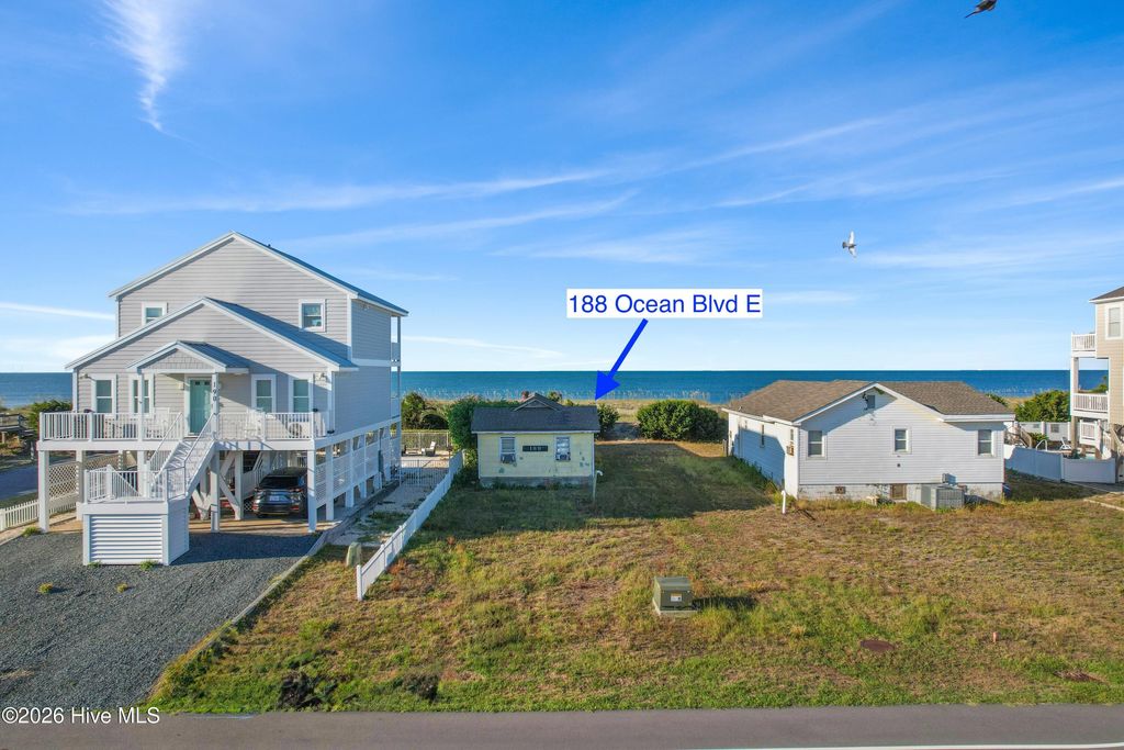 Photo of 188 Ocean Boulevard E, Holden Beach, NC 28462 (MLS # 100586554)