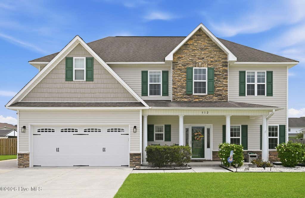 Photo of 512 Louvre Lane, Jacksonville, NC 28546 (MLS # 100593190)