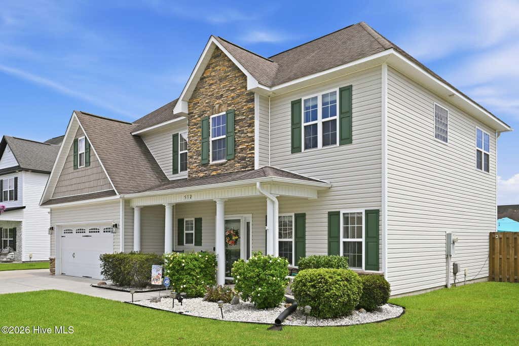 Photo of 512 Louvre Lane, Jacksonville, NC 28546 (MLS # 100593190)