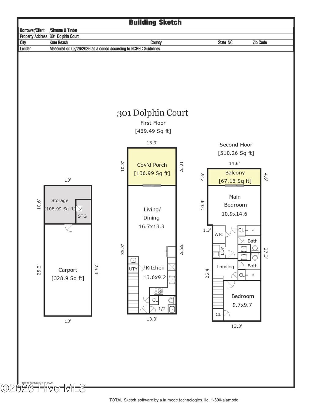 Photo of 301 Dolphin Court, Kure Beach, NC 28449 (MLS # 100559575)