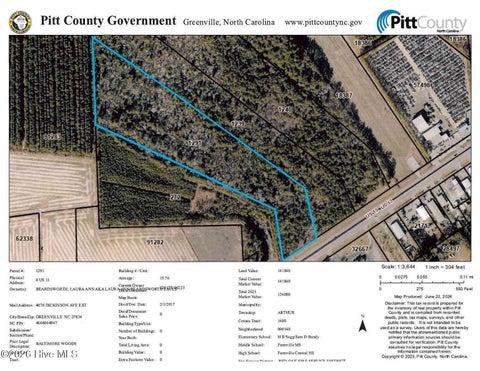 Vacant Land For Sale - 15.76 ACRE Dickinson Avenue<br/> Greenville, NC 27834