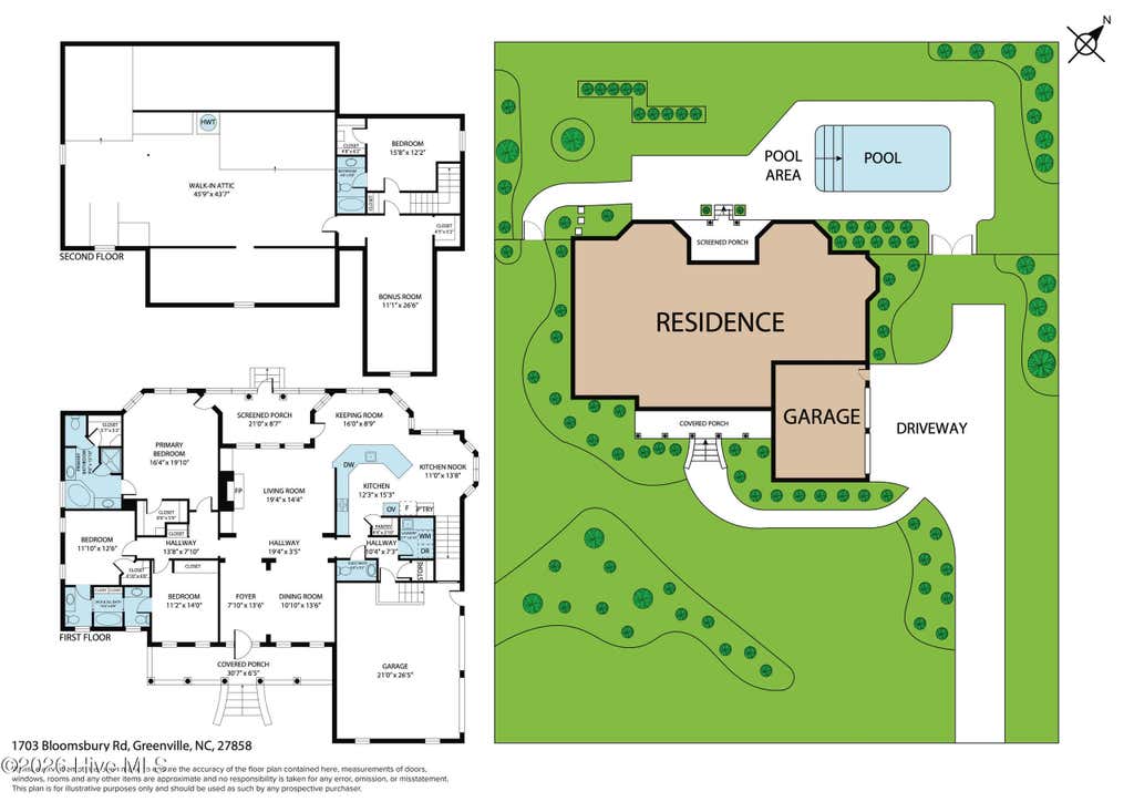 Photo of 1703 Bloomsbury Road, Greenville, NC 27858 (MLS # 100598078)