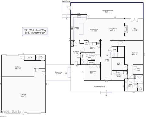 Tiny photo for 211 Whimbrel Way, Hampstead, NC 28443 (MLS # 100567886)