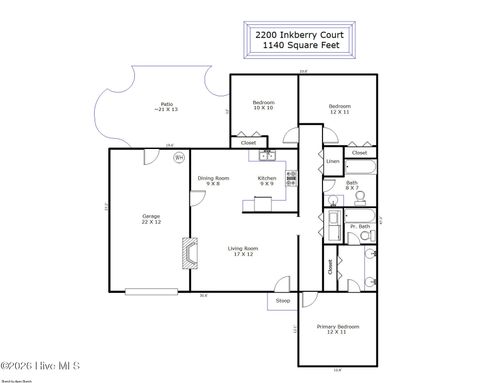 Tiny photo for 2200 Inkberry Court, Wilmington, NC 28411 (MLS # 100555851)