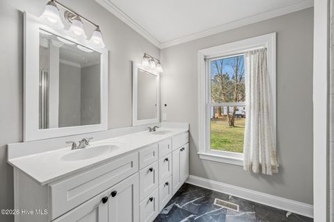 Tiny photo for 594 Whitestocking Road, Burgaw, NC 28425 (MLS # 100560198)