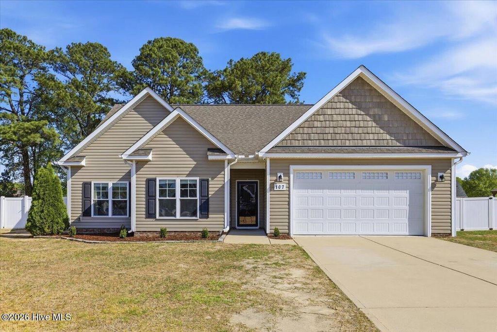 Photo of 107 Raven Ridge Drive, Goldsboro, NC 27530 (MLS # 100564400)