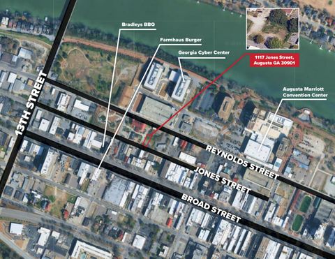 Vacant Land For Sale - 1117 Jones Street<br/> Richmond County, Augusta, GA 30901
