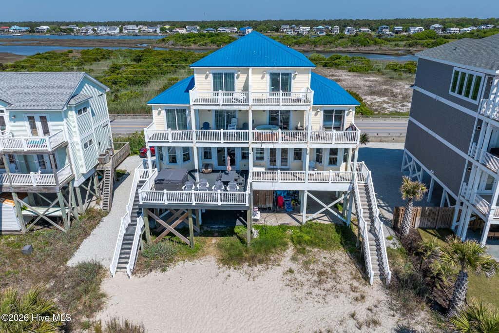 Photo of 1324 New River Inlet Road, North Topsail Beach, NC 28460 (MLS # 100573595)