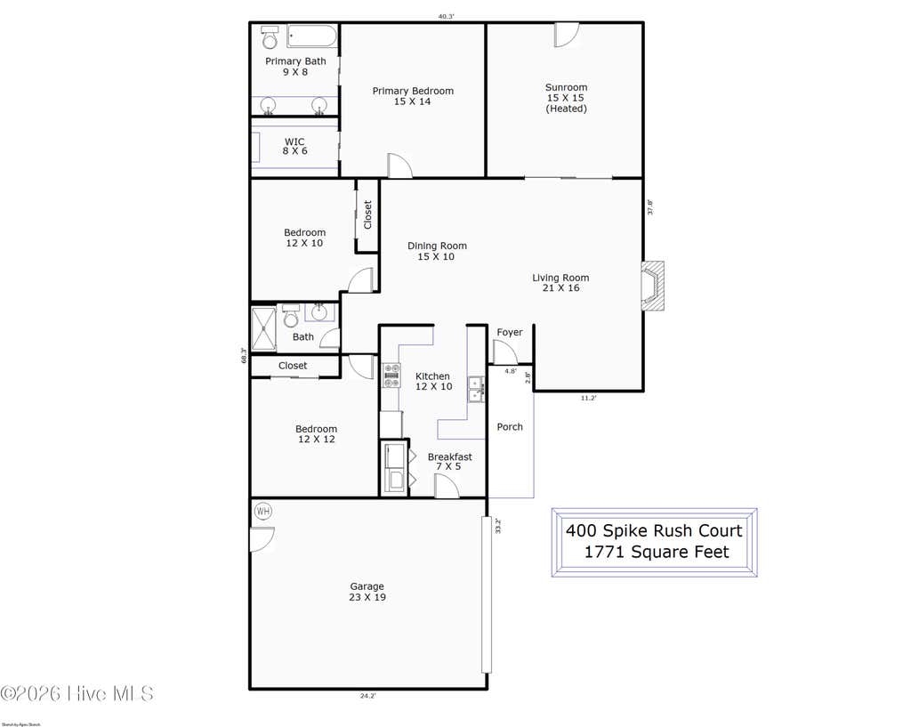 Photo of 400 Spike Rush Court, Wilmington, NC 28405 (MLS # 100589282)