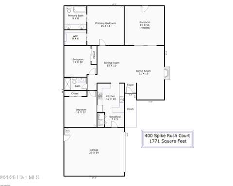 Tiny photo for 400 Spike Rush Court, Wilmington, NC 28405 (MLS # 100589282)