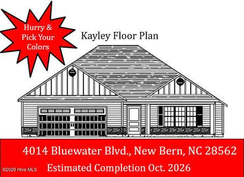 Homes For Sale - 4014 Bluewater Boulevard<br/> New Bern, NC 28562