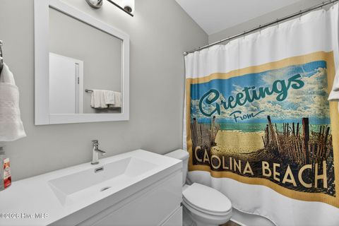 Tiny photo for 417 Greenville Avenue #Unit 2, Carolina Beach, NC 28428 (MLS # 100551628)