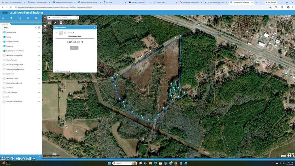 Photo of Tbd Old Wire Road, Laurel Hill, NC 28351 (MLS # 100561398)