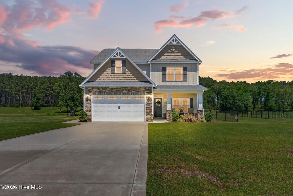 Photo of 110 Running Deer Lane, Princeton, NC (MLS # 100573034)