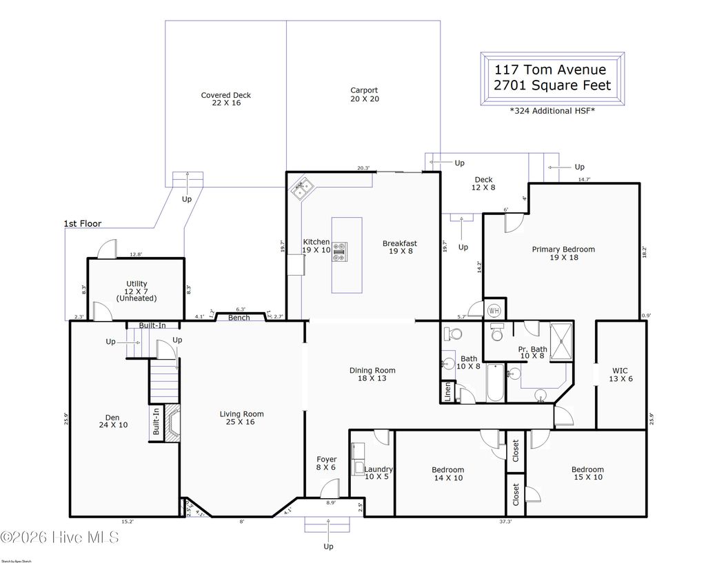 Photo of 117 Tom Avenue, Castle Hayne, NC 28429 (MLS # 100542936)