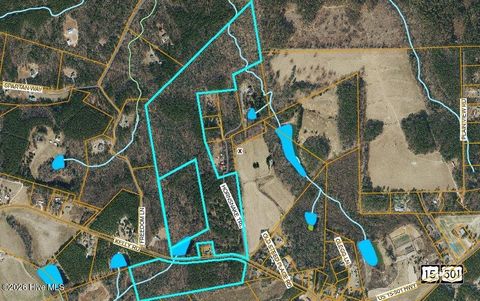 Vacant Land For Sale - 285 Kelly Road<br/> Carthage, NC 28327