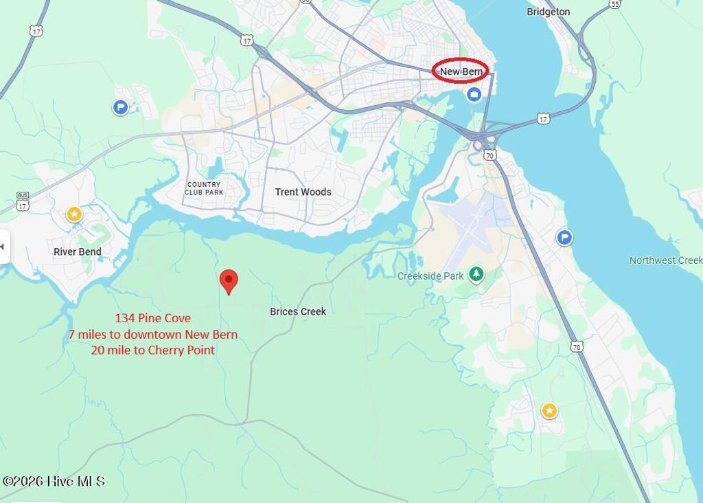 Photo of 134 Pine Cove Road, New Bern, NC 28562 (MLS # 100551338)