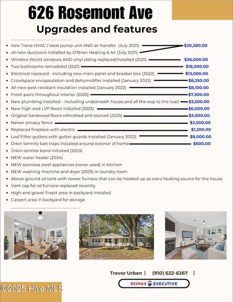 Tiny photo for 626 Rosemont Avenue, Wilmington, NC 28403 (MLS # 100544796)