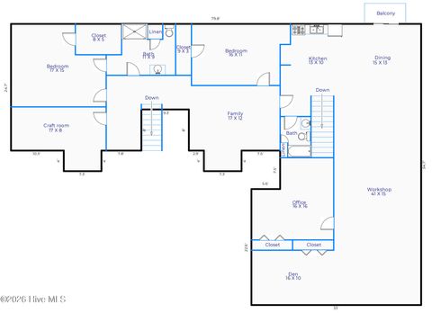 Tiny photo for 310 Milton Court, Sneads Ferry, NC 28460 (MLS # 100563243)