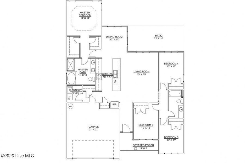 Photo of 6103 Pelican Drive, New Bern, NC 28560 (MLS # 100563080)