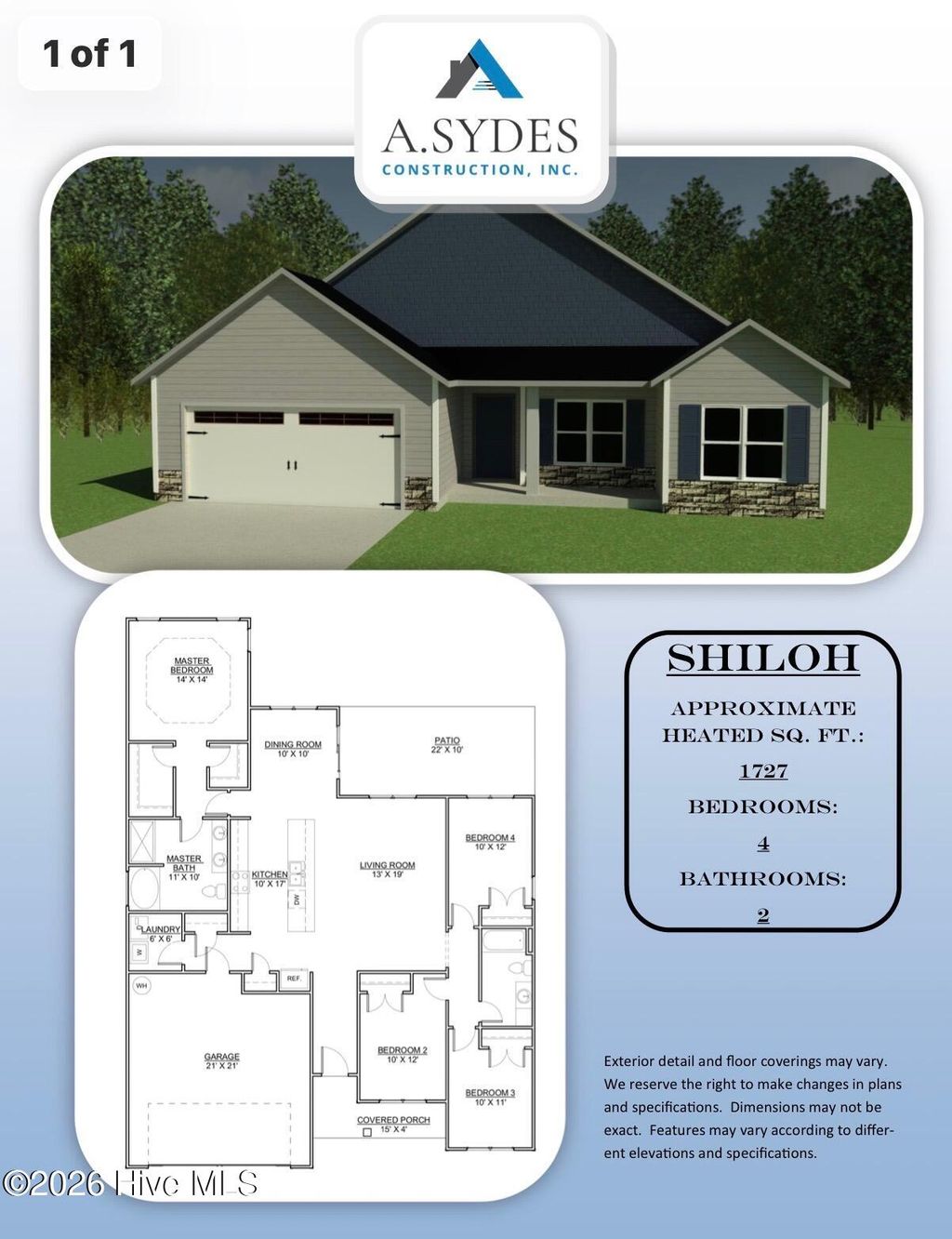 Photo of 6103 Pelican Drive, New Bern, NC 28560 (MLS # 100563080)