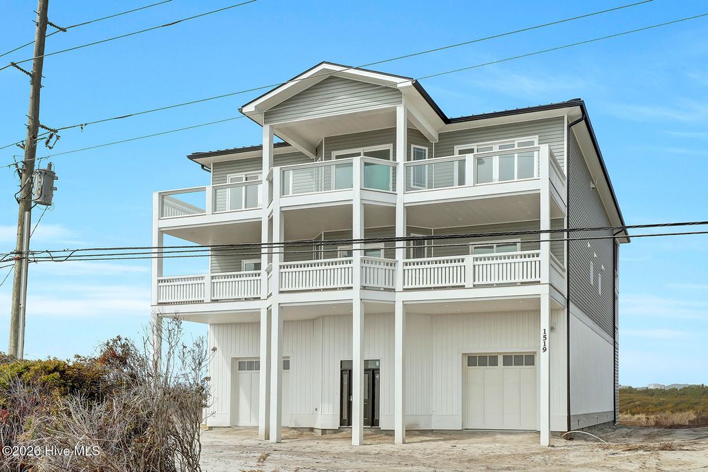 Photo of 1519 New River Inlet Road, North Topsail Beach, NC 28460 (MLS # 100559253)