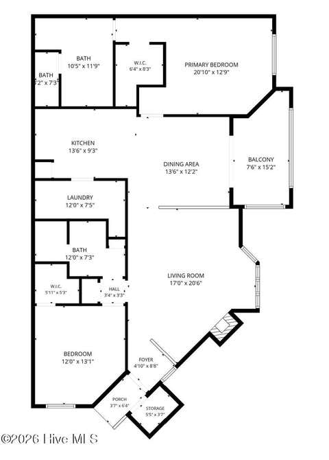 Tiny photo for 4126 Breezewood Drive #Apt 202, Wilmington, NC 28412 (MLS # 100589304)