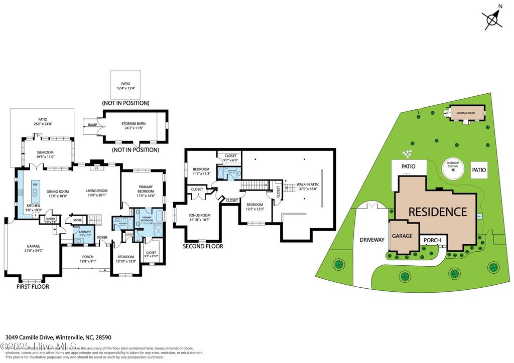 Photo of 3049 Camille Drive, Winterville, NC 28590 (MLS # 100544654)
