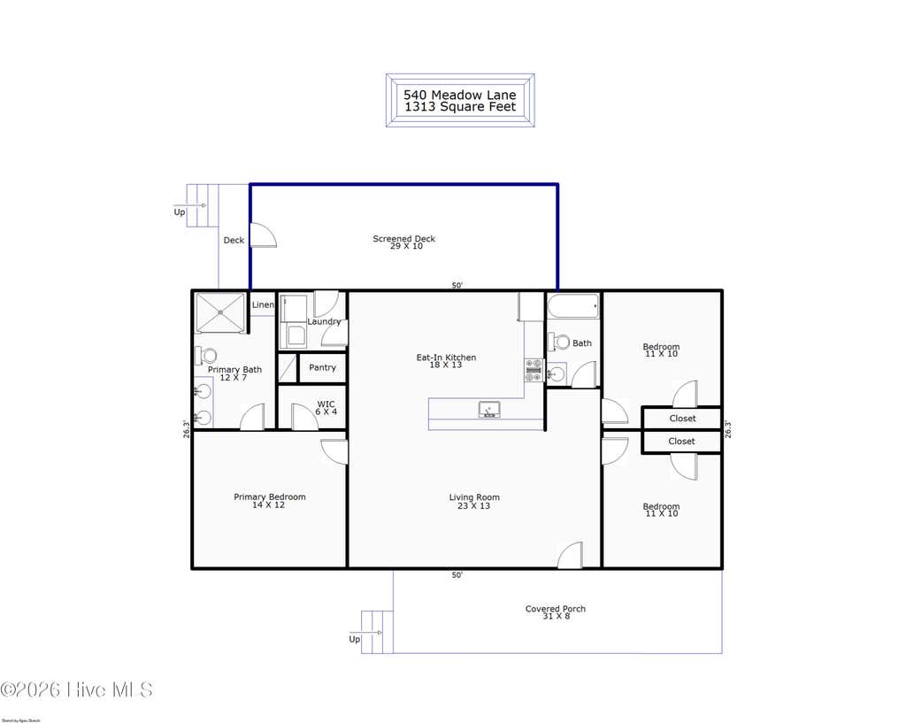 Photo of 540 Meadow Lane, Burgaw, NC 28425 (MLS # 100597305)