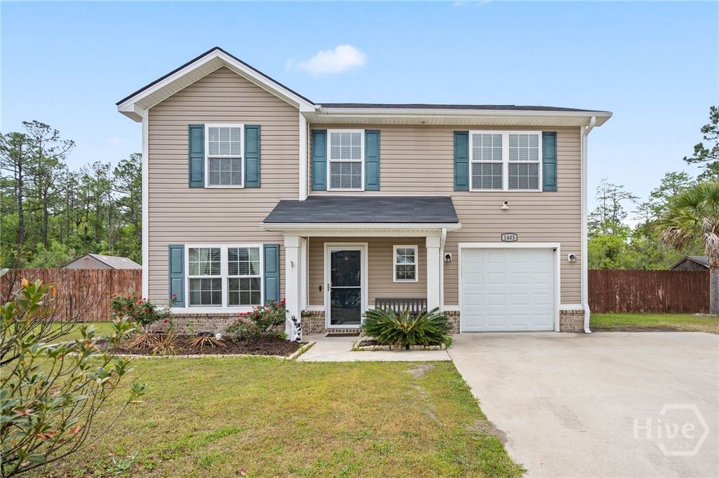 Photo of 1403 Evergreen Trail, Hinesville, GA 31313 (MLS # SA353118)