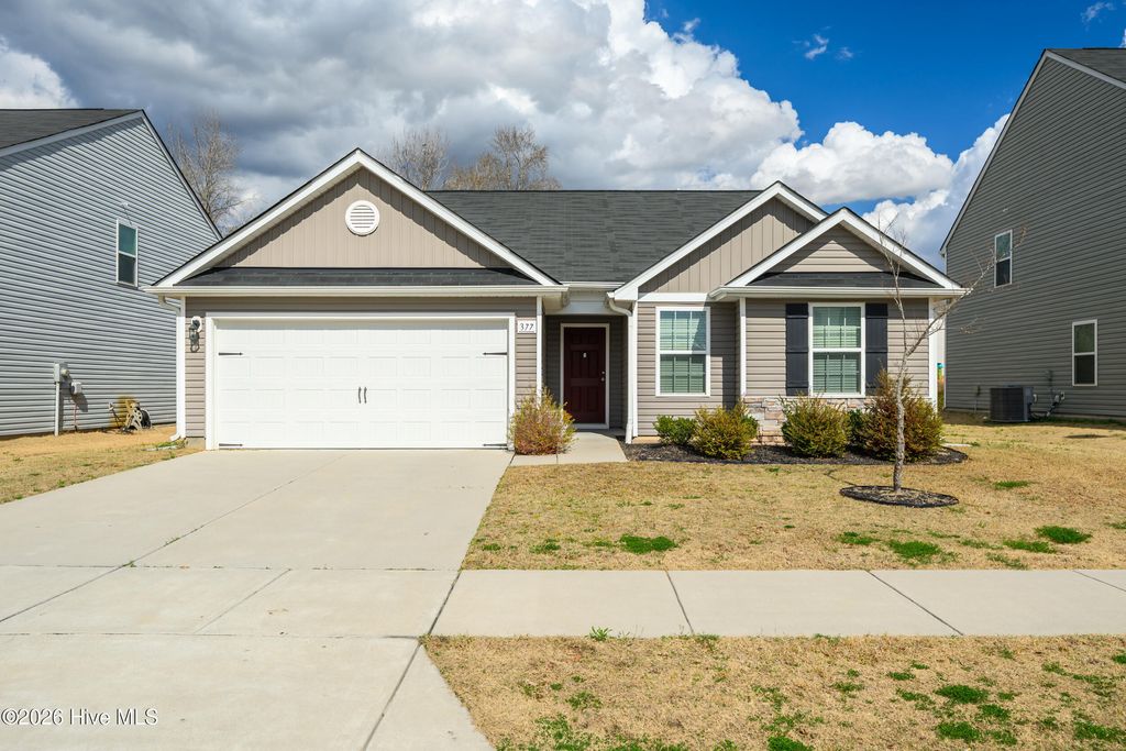 Photo of 377 Rustling Way, Zebulon, NC 27597 (MLS # 100559962)