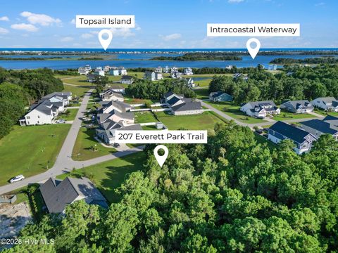 Tiny photo for 207 Everett Park Trail, Holly Ridge, NC 28445 (MLS # 100561510)