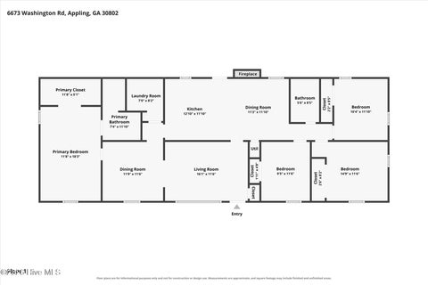 Homes For Sale - 6673 Washington Road<br/> Columbia County, Appling, GA 30802