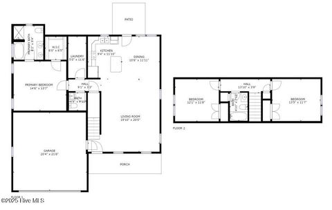 Tiny photo for 313 Starky Drive, Richlands, NC 28574 (MLS # 100546341)