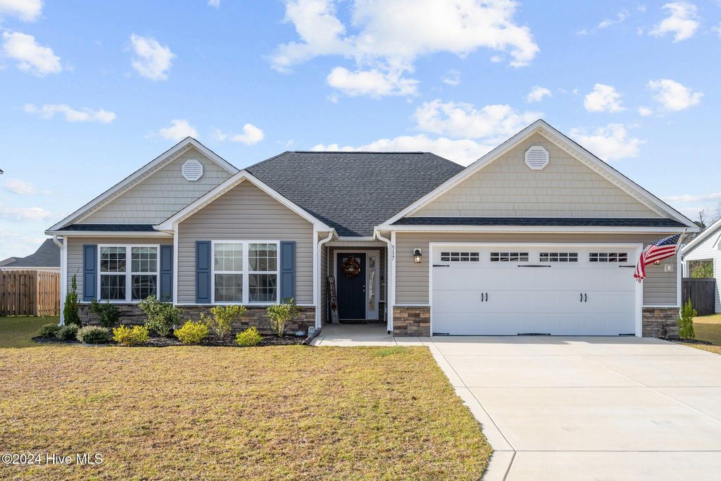 Photo of 517 Indigo Johnston Drive, Jacksonville, NC 28546 (MLS # 100551017)