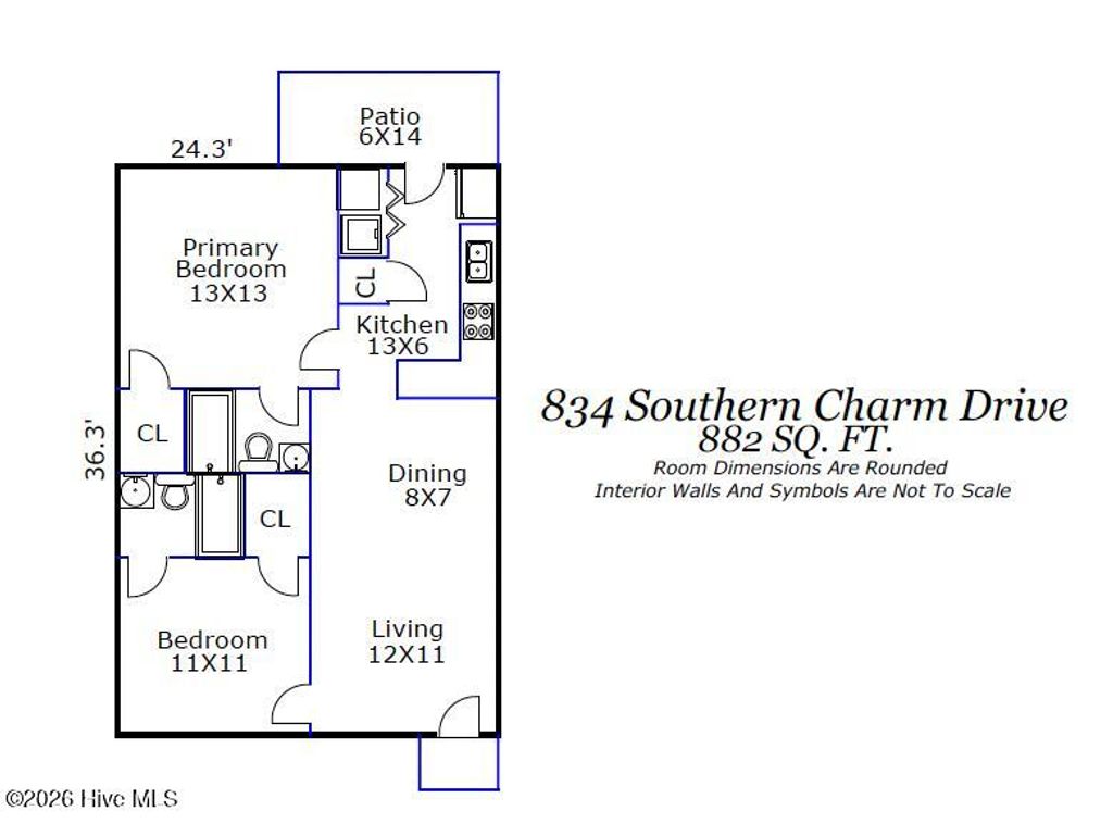 Photo of 834 Southern Charm Drive, Wilmington, NC 28412 (MLS # 100563094)