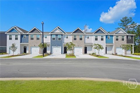 Townhouse For Sale - 144 Stone Crab Circle<br/> Bloomingdale, GA 31302