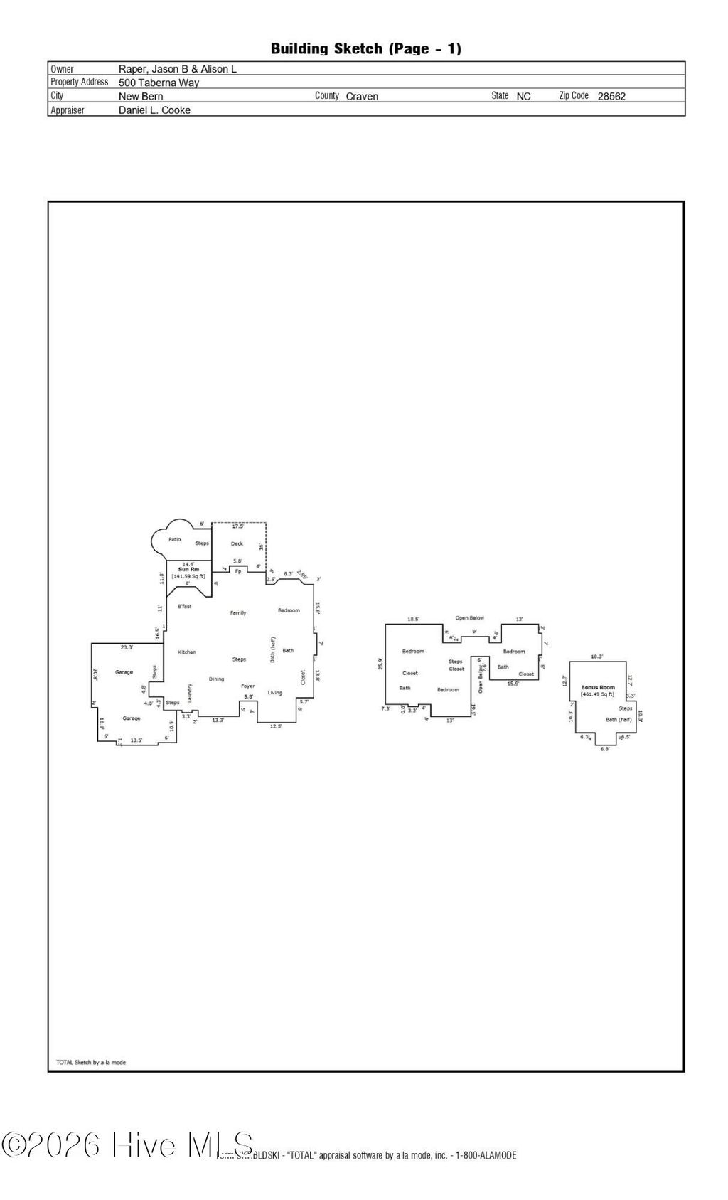 Photo of 500 Taberna Way, New Bern, NC 28562 (MLS # 100569915)