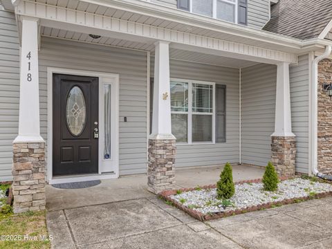 Tiny photo for 418 Oldtowne Street, Jacksonville, NC 28546 (MLS # 100556150)