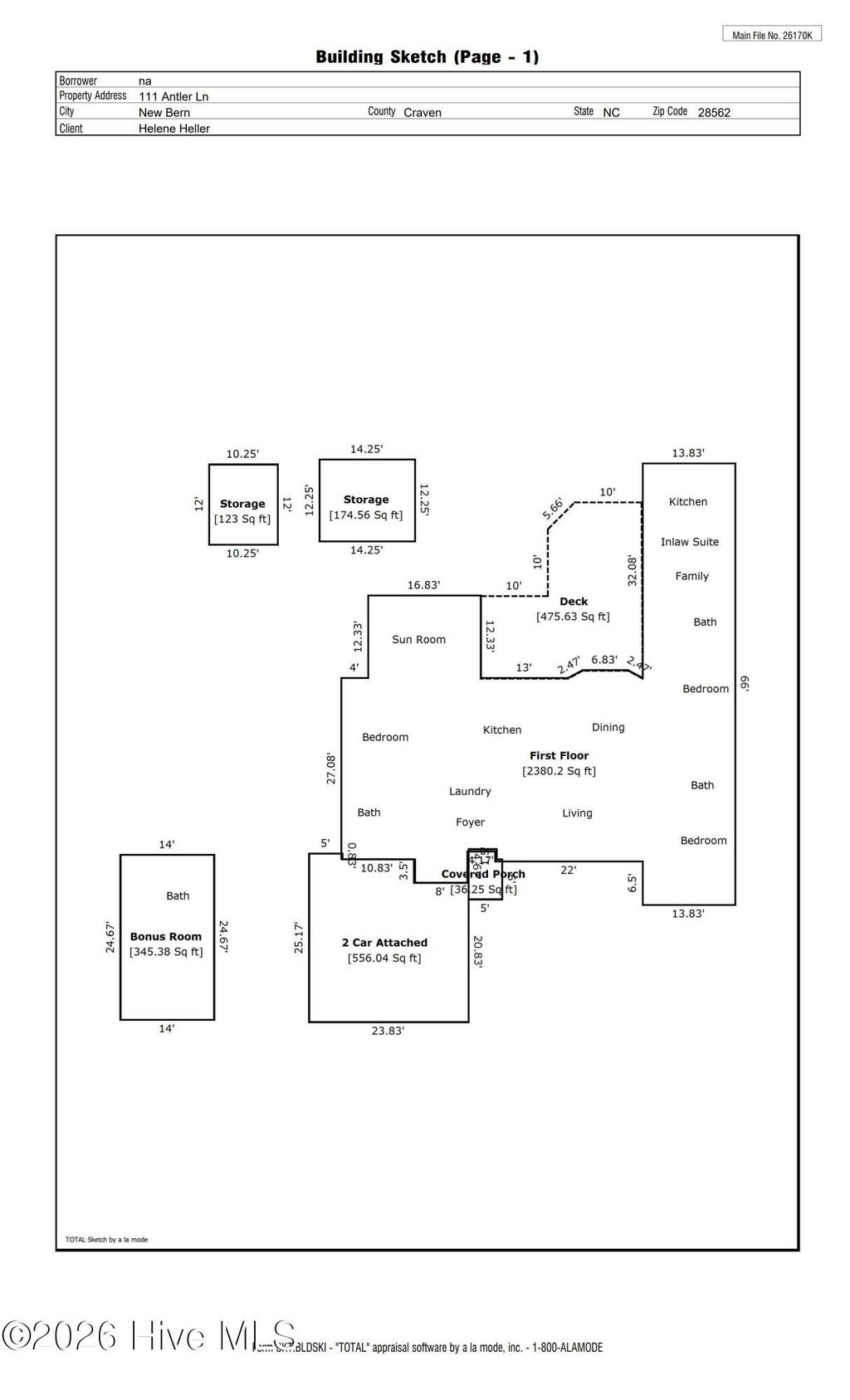 Photo of 111 Antler Lane, New Bern, NC 28562 (MLS # 100606835)